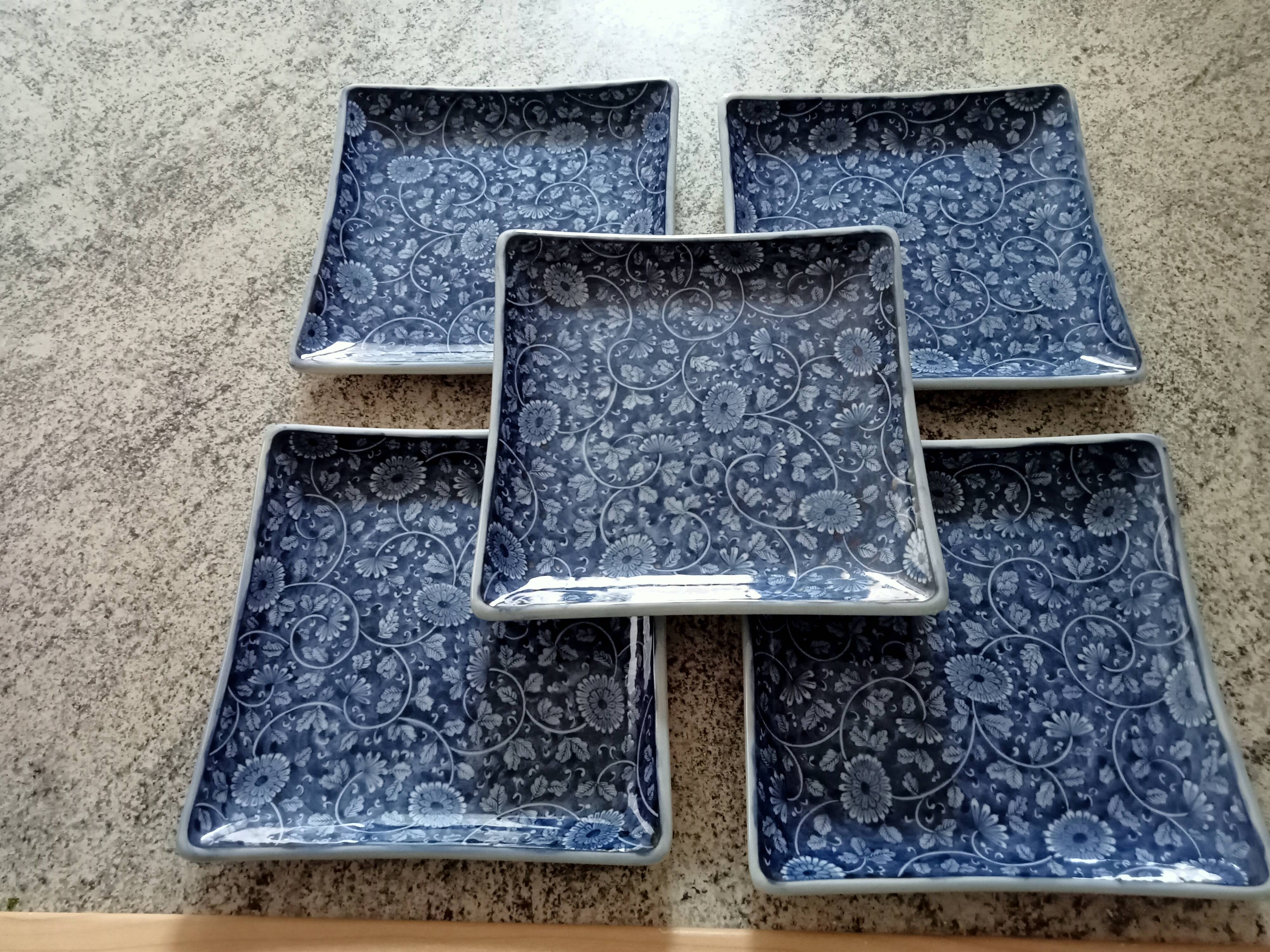 Japanese sushi plates