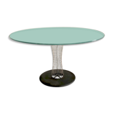 Table ronde en verre d’ Andreas Störiko - B&B italia