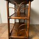 Rattan shelf