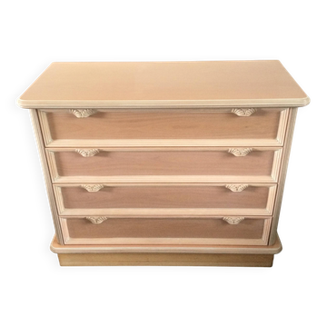Rose Commode with Four Drawers