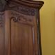 Wedding wardrobe, Provençal in solid walnut