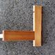 Pine wood shelf, luggage rack, 1960s