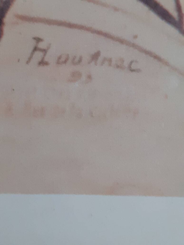 Poster of Jane Avril by Toulouse Lautrec