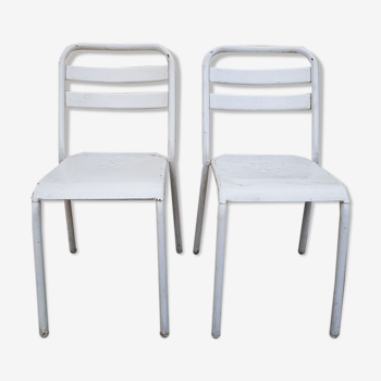 Duo de chaises Tolix