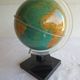 globe earth / black plastic base