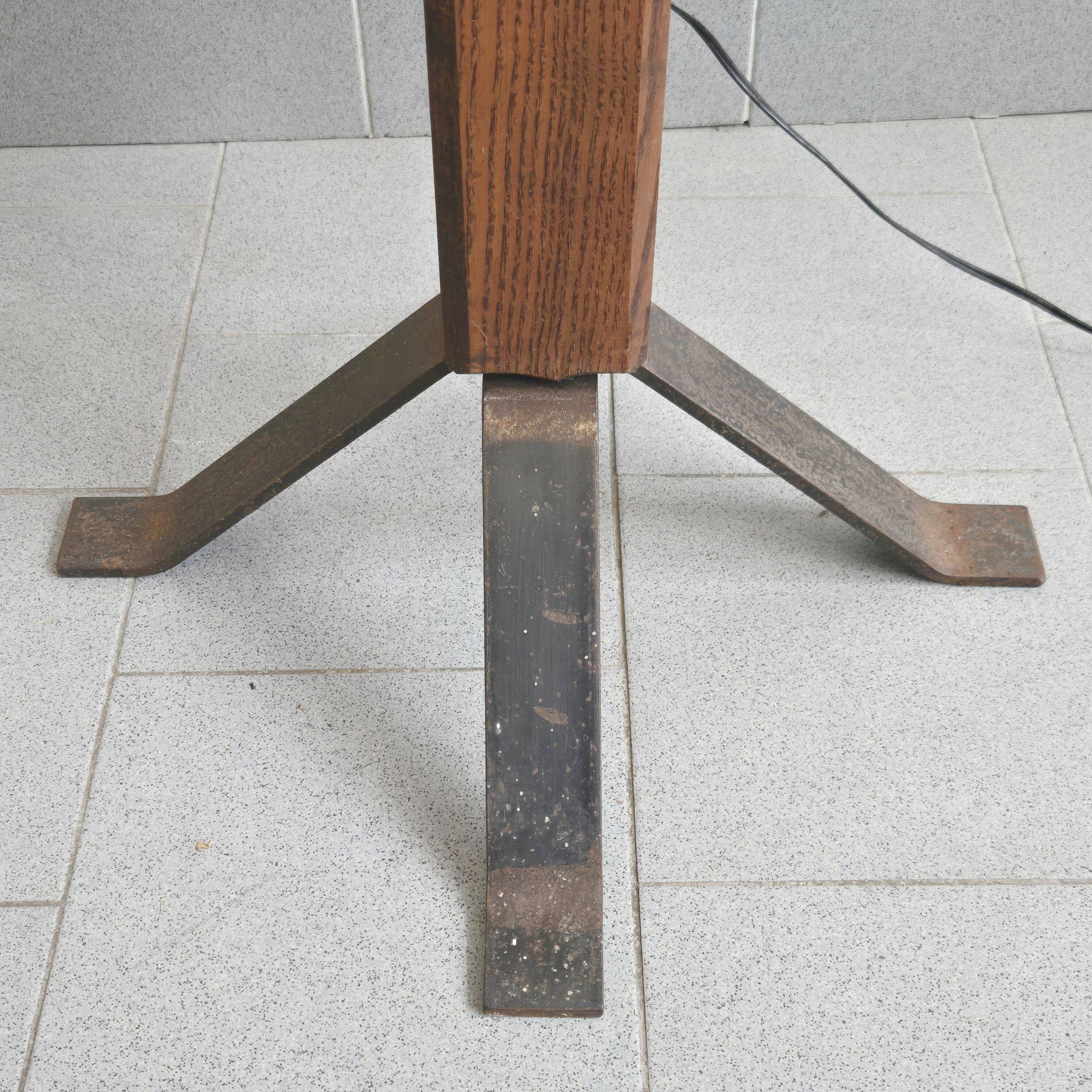 Vintage brutalist floor lamp 1970