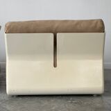 Pair of Amanta low chairs by Mario Bellini for C&B Italia, 1960s.