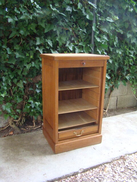 Old oak filing cabinet
