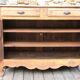 Antique solid wood country sideboard - Louis XV style