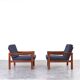 Mid-Century Danish Teak Lounge Chairs by Arne Vodder for Komfort, 1960s