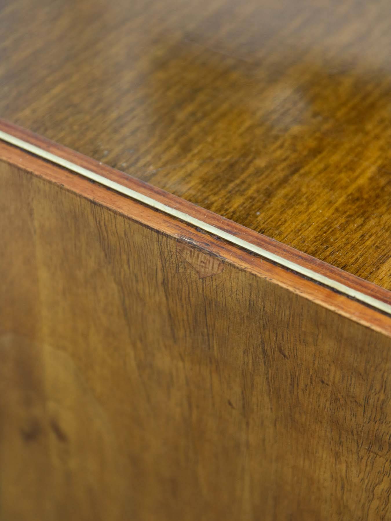 Mid-Century Modern Turntable & LP Sideboard, 1960s