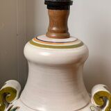 Vintage ceramic lamp foot