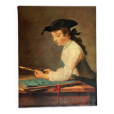 Portrait: oil on canvas - reproduction