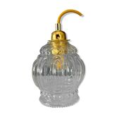 Vintage glass globe player