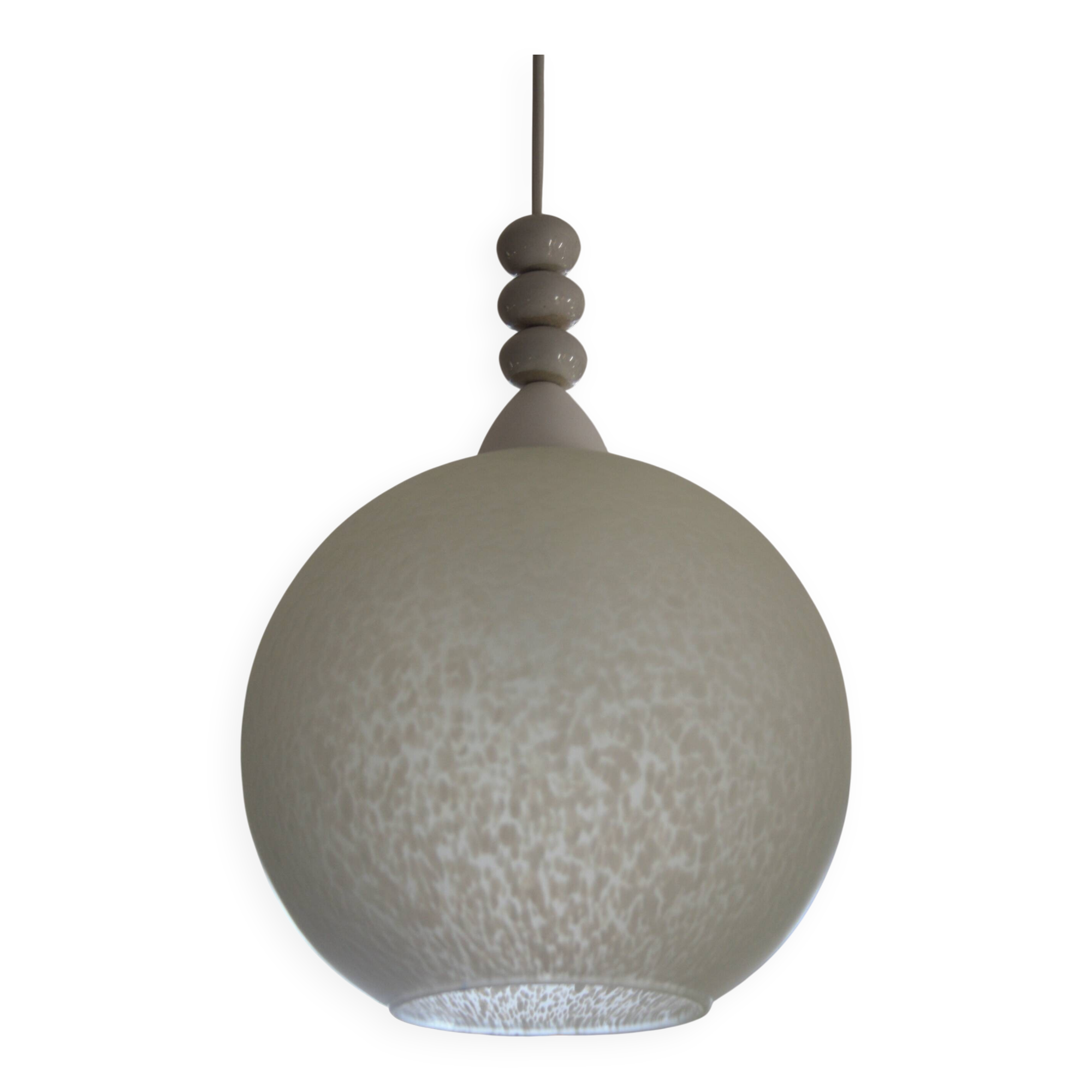 XXL Clichy glass spherical pendant light