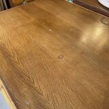 Rattan table from the 60s