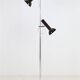 Big mid-century double-spot floor lamp / 1960s–1970s / space age / Danish modern design