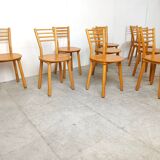 Chaises de salle à manger vintage scandinaves, 1970