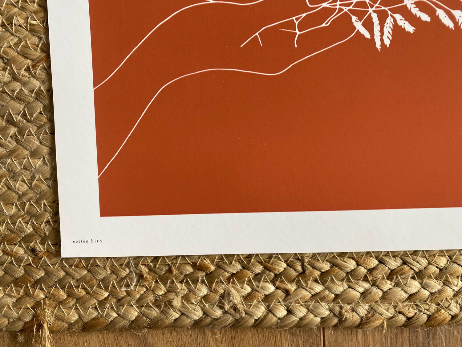 Poster Cotton Bird