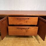 Buffet rétro vintage en teck du milieu du siècle par Meredew 1960