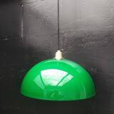Green opaline pendant light