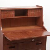 Secrétaire en teck des années 1960, Tibergaard / Gunnar Nielssen