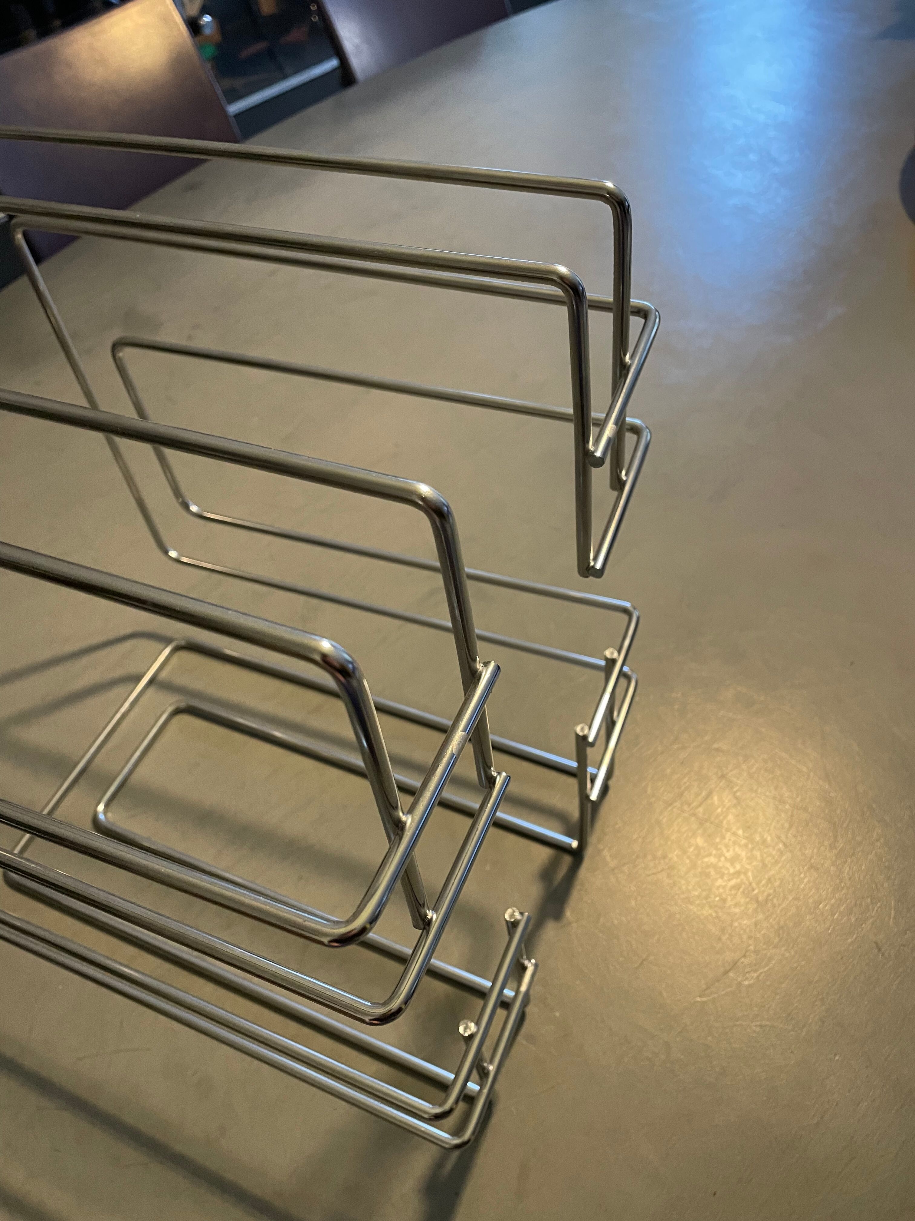 Willi Glaser for TMP magazine holders