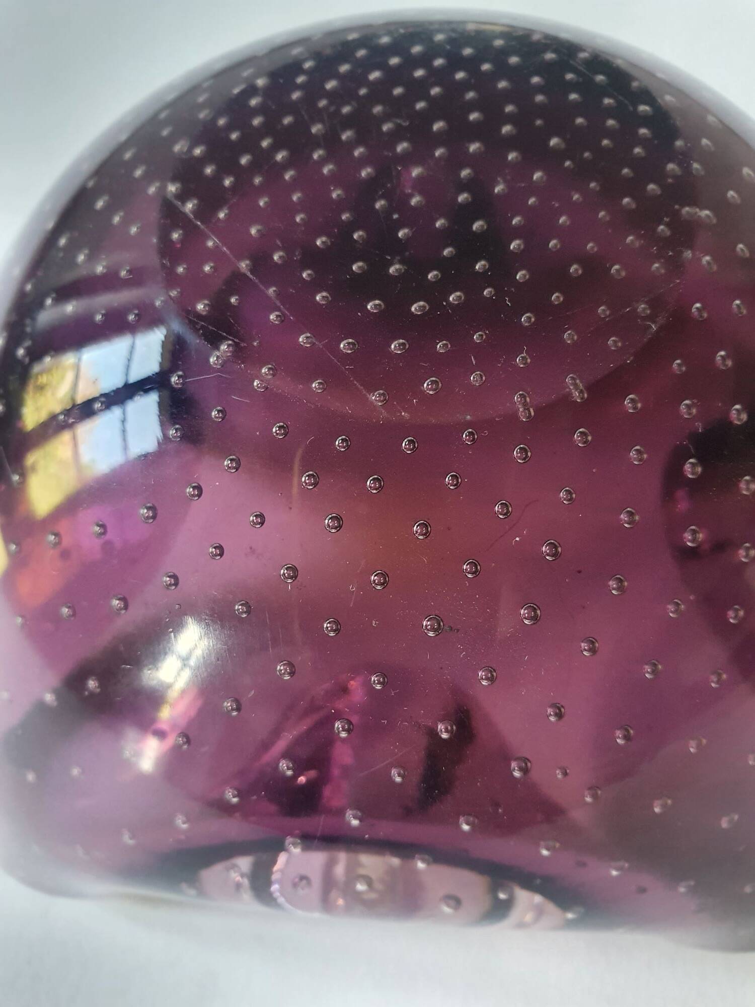 Murano sommerso ashtray