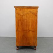 1930s Antique Cabinet with Writing Area in Walnut Finish ,Czechoslovakia
