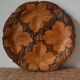 Carved wooden platter/plate from the 1950s.