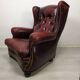Chesterfield sofa and armchair
