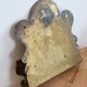 Vintage brass letter holder - Wall-mounted letter rack