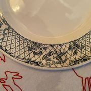 Set of 2 Mason's ironstone dinner plates