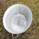 Old zinc basin