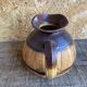 Old Terracotta Pitcher Barrel Shape Vintage Kitchen #D972
