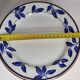 Set of 6 porcelain plates, floral and fruit patterns, 20 22 cm