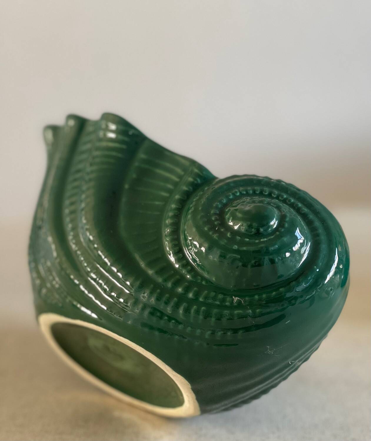 Cachepot, shell vase