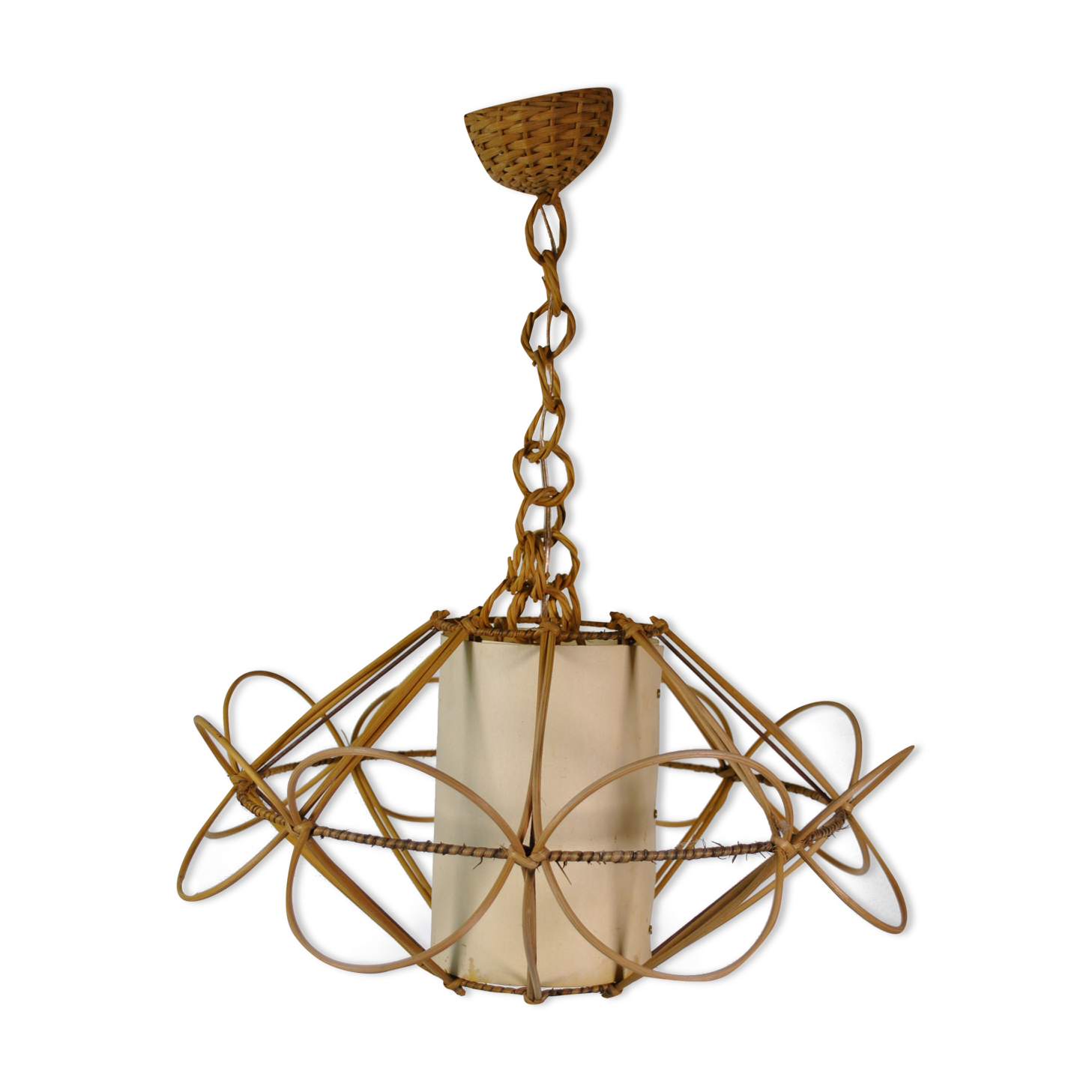 Rattan suspension 1970