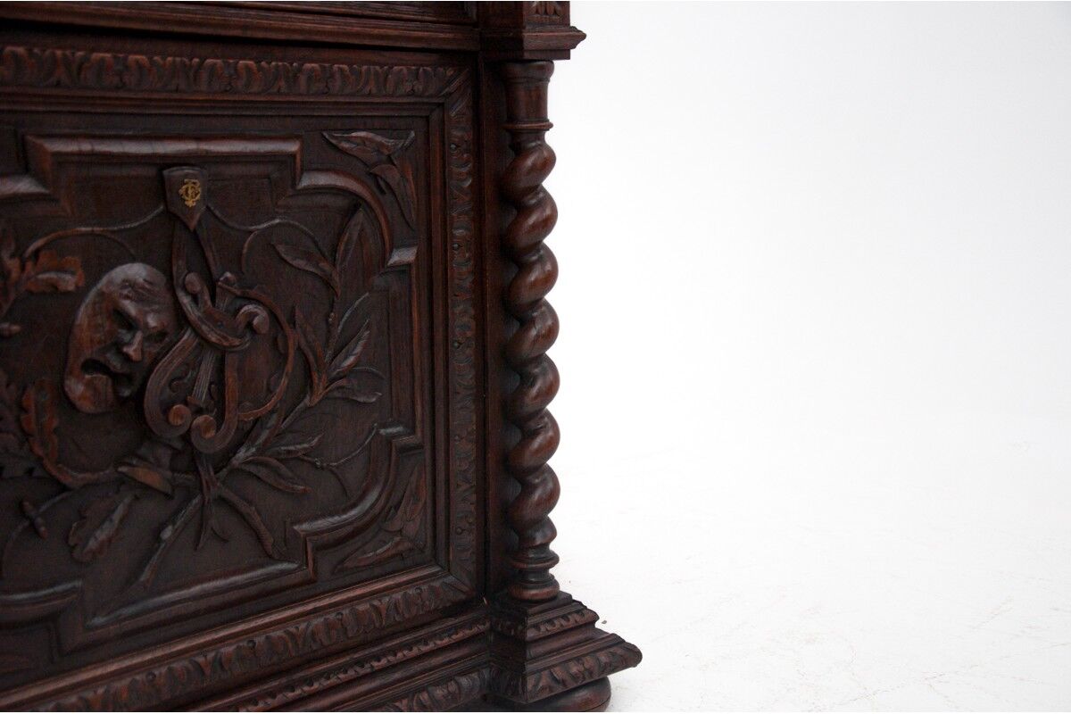 Renaissance cupboard, France, circa 1880.