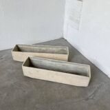 Pair of Modernist Eternity Planters by Willy Guhl