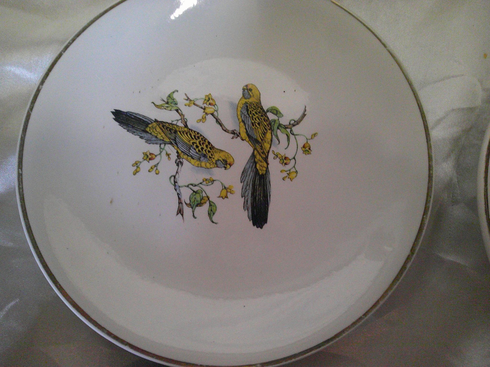 6 Luneville dessert plates