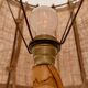 Louis Sognot vintage bamboo rattan floor lamp