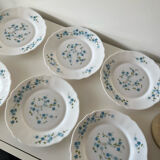Myosotis dessert plates