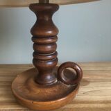 Lampe vintage en bois