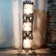 Brutalist sculptural floor lamp by Albano Poli for Poliarte 1970s