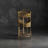 Antique cast iron serving trolley, France, early 20th century