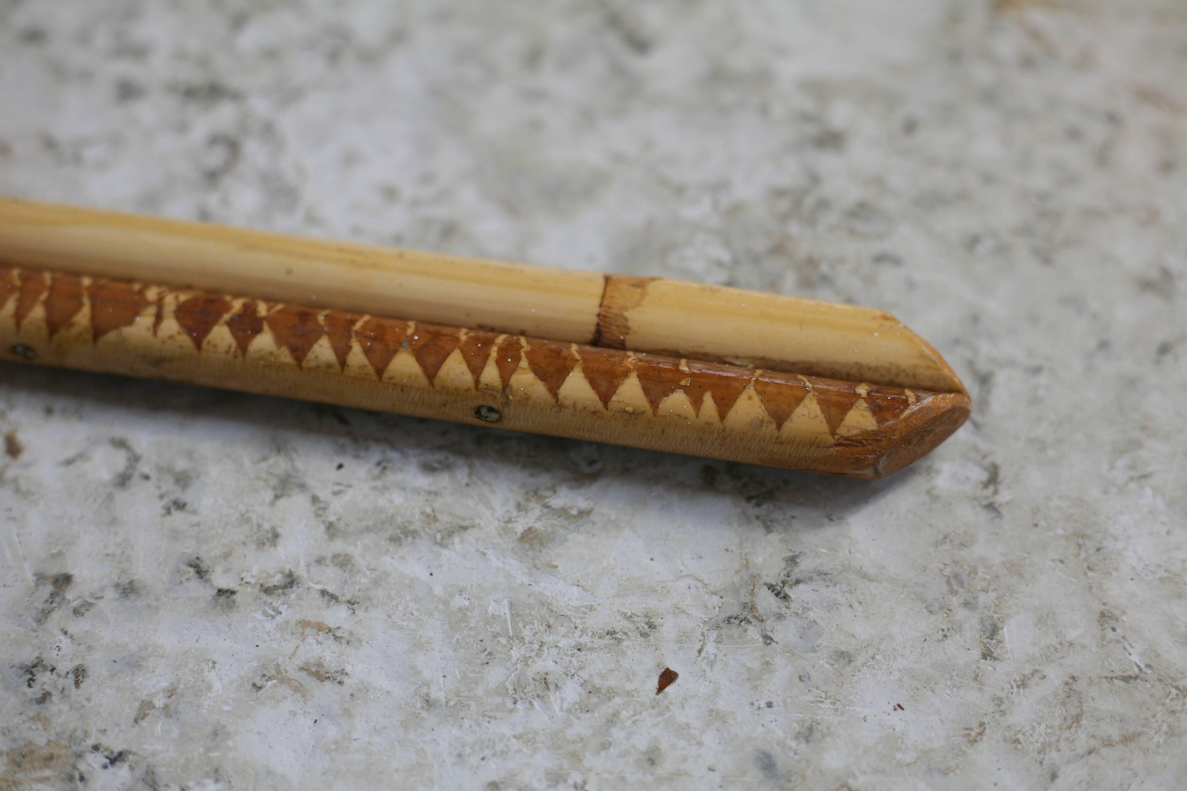 Rattan mirror in the style of Louis Sognot, France, 1950