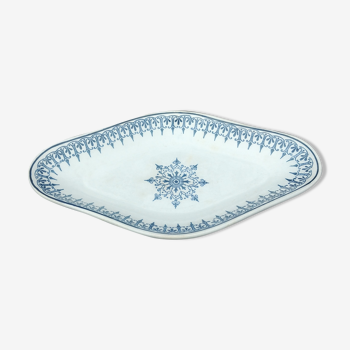 Ceramic dish from St Amand Primax blue