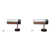 Mid-century minimalist wall lamps by H. Busquet for Hala Zeist, 1960s, set of 2.