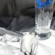 Casanis advertising glass duo